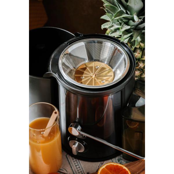 Соковыжималка Adler AD 4132 Dark Inox 600W контейнер для сока 450 мл с контейнером для мякоти 1500 мл Black (AD4132) - фото 7