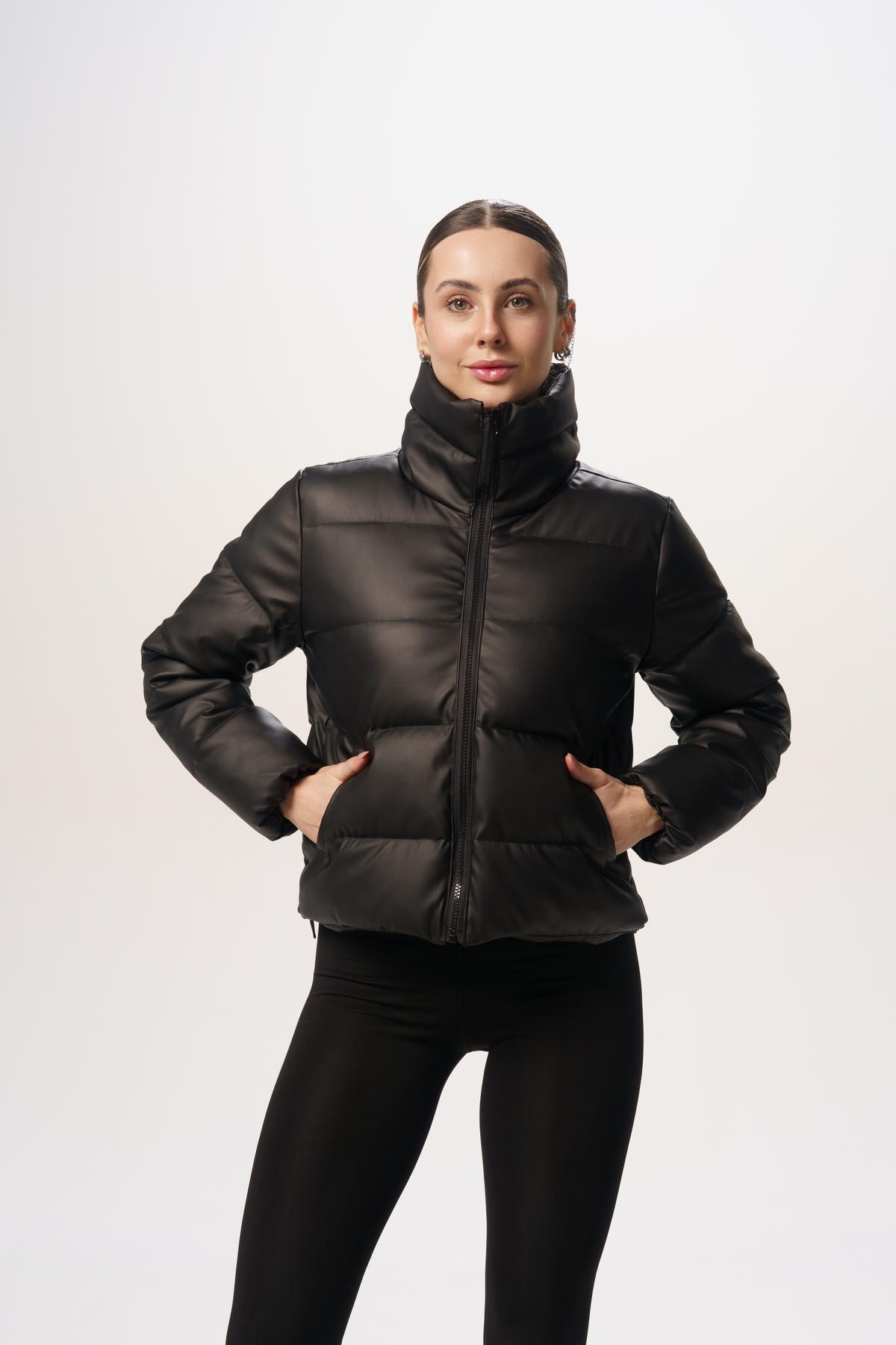 Куртка женская короткая Intruder Lolita весенне-осенняя M-L Черный (1614676979) - фото 6 Куртка женская короткая Intruder Lolita весенне-осенняя M-L Черный (1614676979) - фото 6