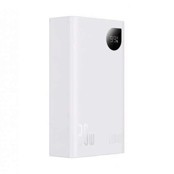 Повербанк Baseus Adaman2 PPAD050002 20000 mAh 30 Вт Type-C 2USB Білий (1739884457)