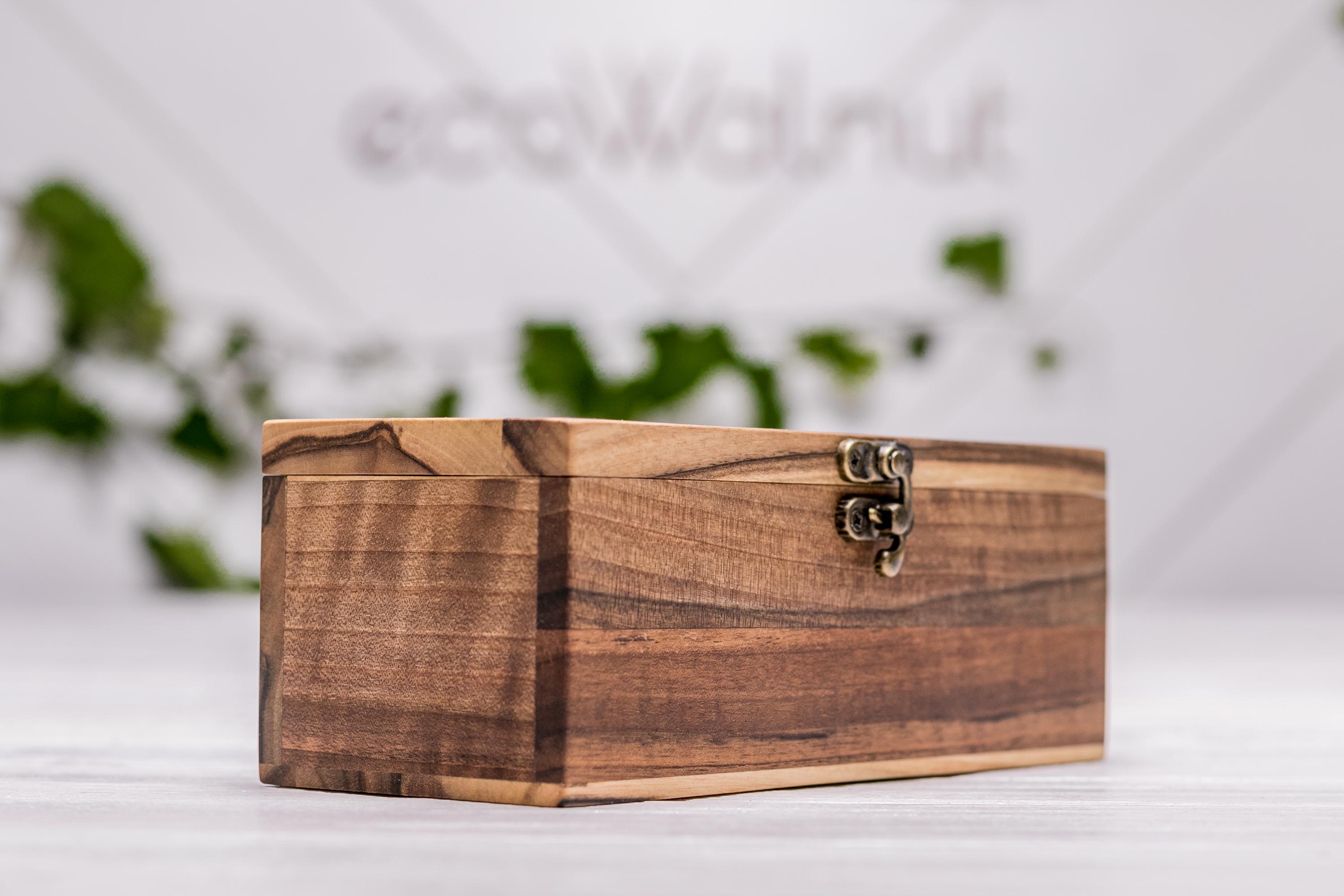 Дерев'яний футляр EcoWalnut для 1 пари окулярів з персональним гравіюванням (EB-15.1) - фото 15