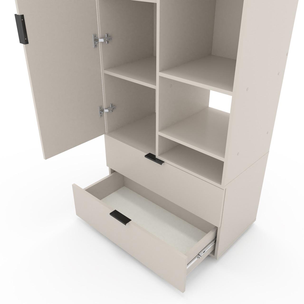 Шкаф Metkas Home A001R ЛДСП 800x420x2300 мм Кашемир - фото 3