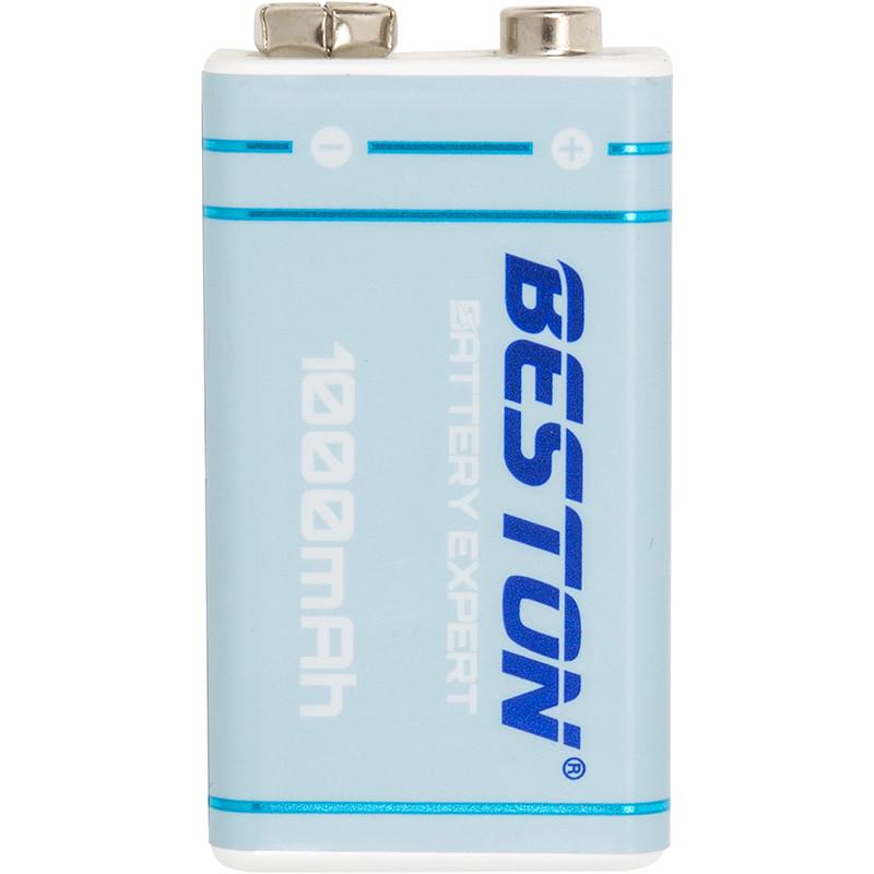 Аккумулятор Beston 9V USB Type-C 1000mah 3700mWh Li-ion 9VC-10VC