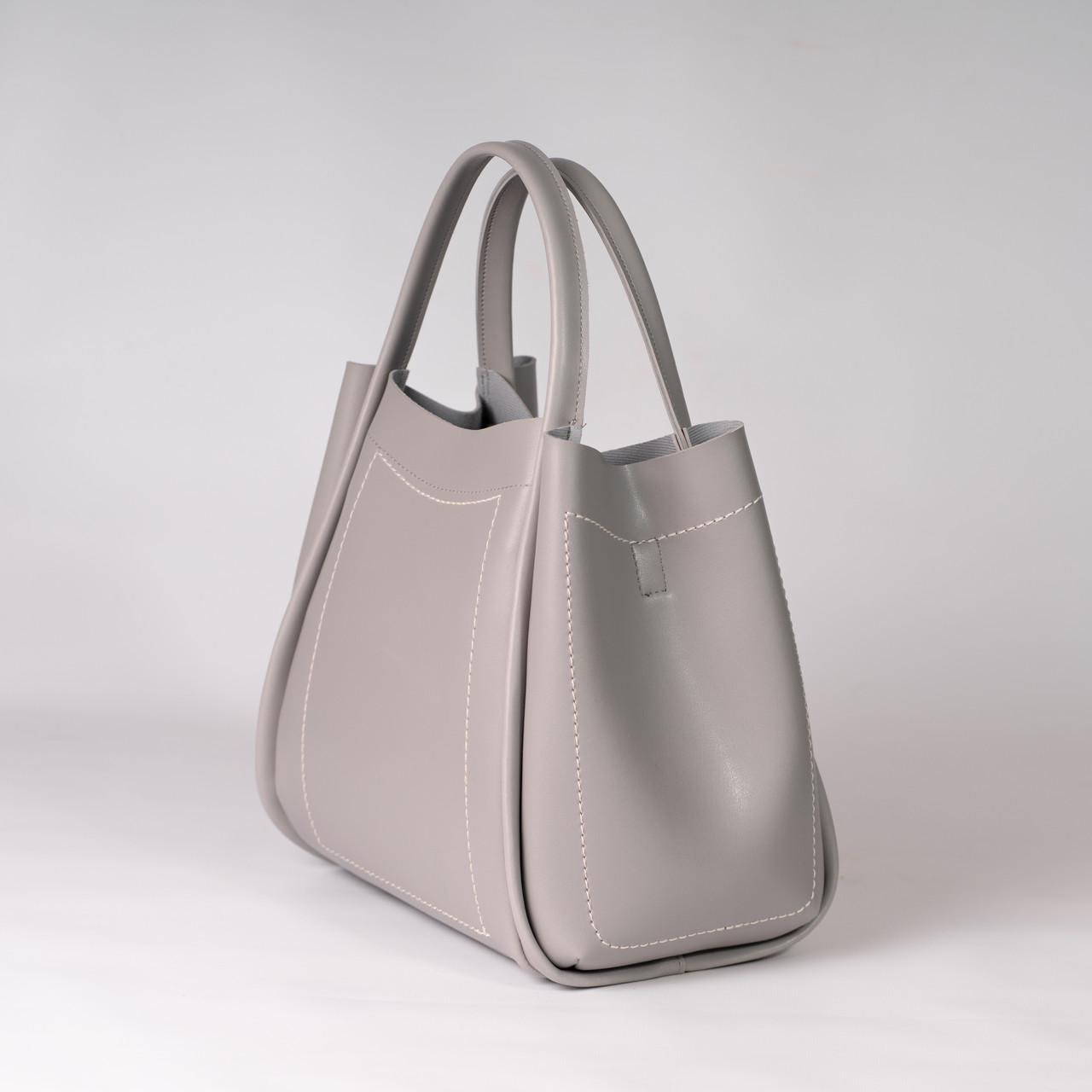 Сумка женская шопер XENIA № 10-24 Серый - фото 2