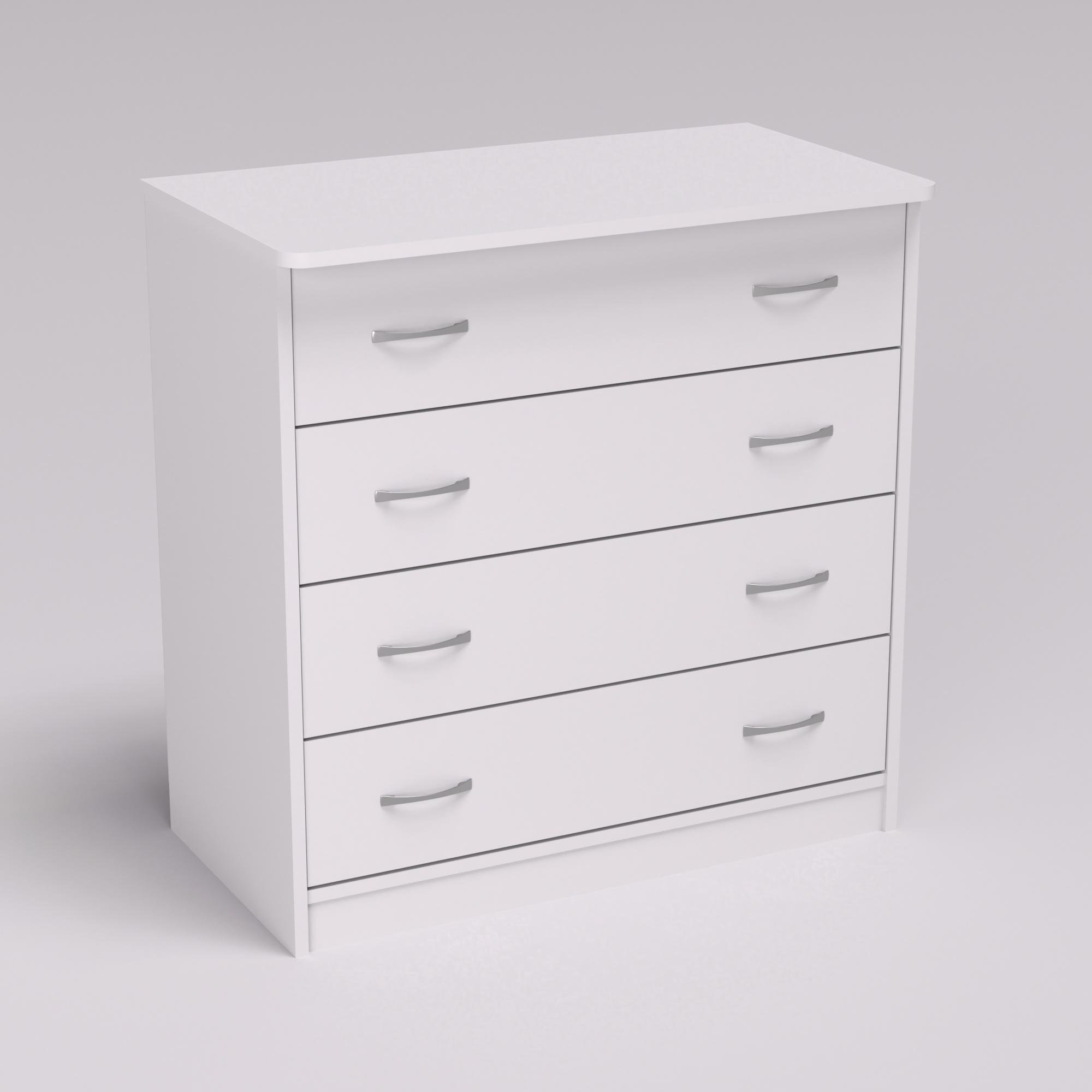 Комод Диана 800х440х800 мм Белый (12056) Комод Диана 800х440х800 мм Белый (12056)