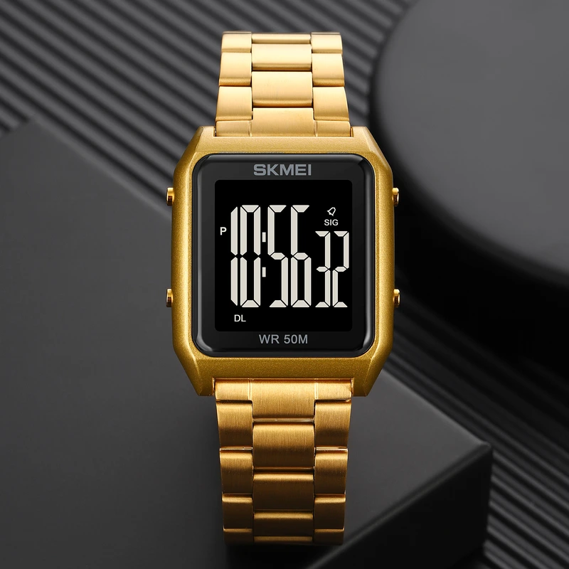 Наручные часы Skmei 1879GD Gold - фото 4 Наручные часы Skmei 1879GD Gold - фото 4