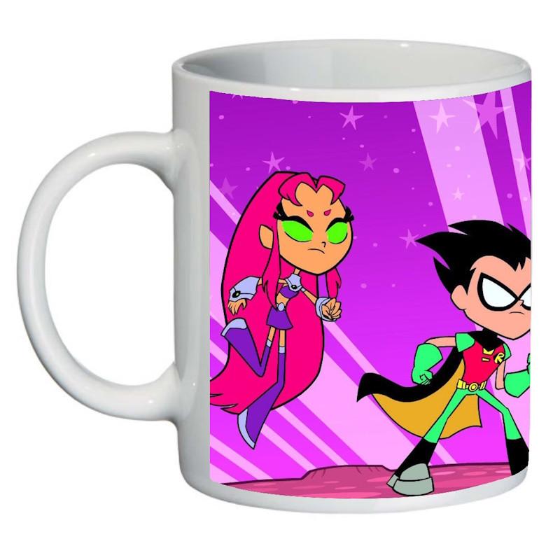 Чашка с принтом Юные титаны TT-0017 (2181713253)