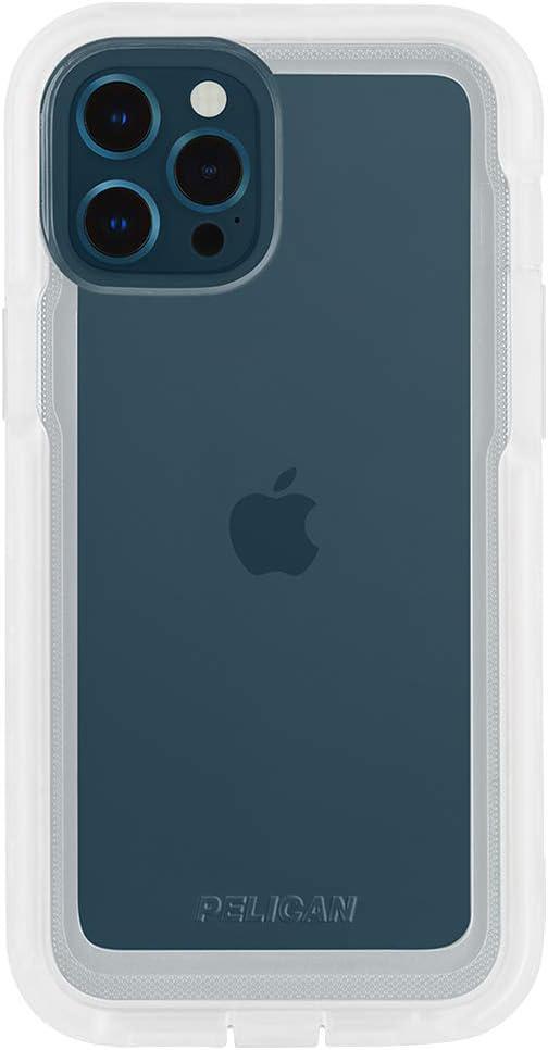 Чехол противоударный с клипсой Pelican Voyager Defender для iPhone 12/12 Pro (6.1") Clear - фото 11