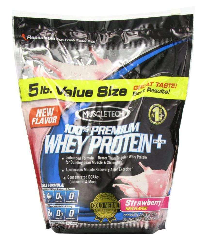 Протеїн Muscletech 100% Premium Whey 2,27 кг Полуниця (658V3141)