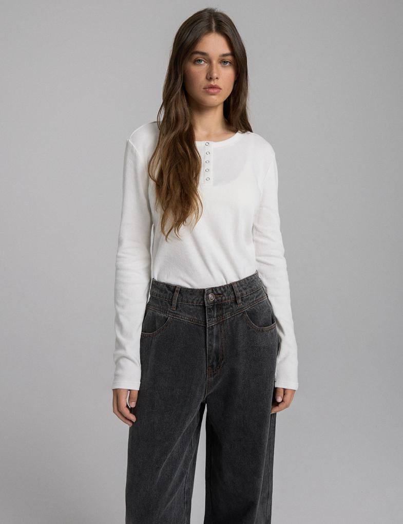 Лонгслів жіночий Diverse CLTN KOI L Молочний (5905384074478) Лонгслів жіночий Diverse CLTN KOI L Молочний (5905384074478)