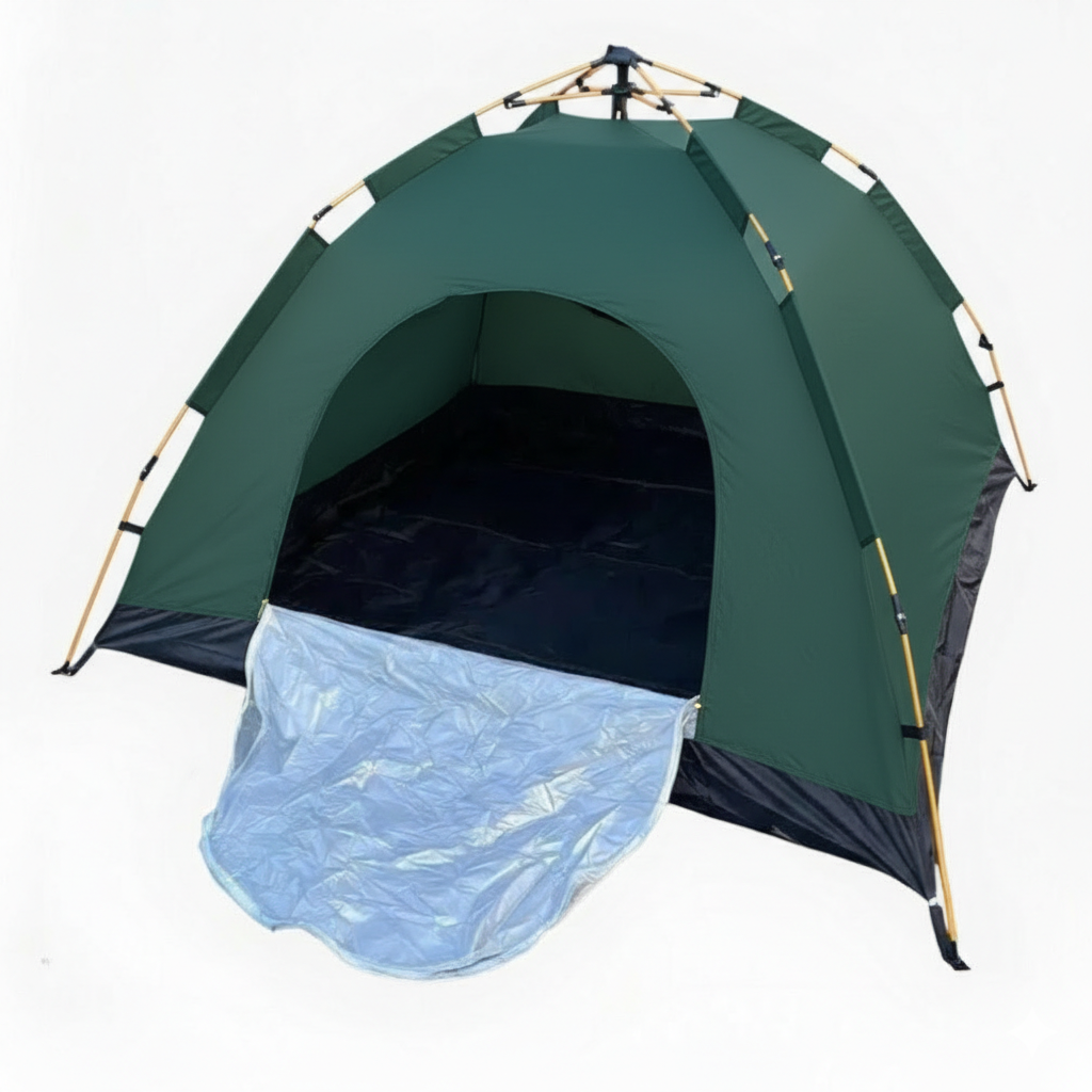 Намет туристичний двомісний автоматичний Зелений (id_25567)