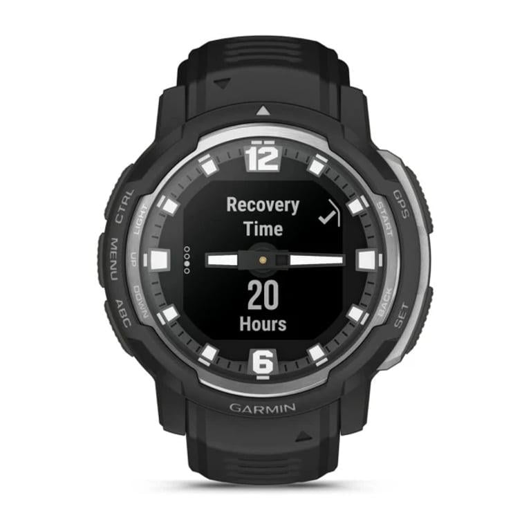 Смарт-годинник Garmin Instinct Crossover - Standard Edition Black (010-02730-13/03) - фото 8