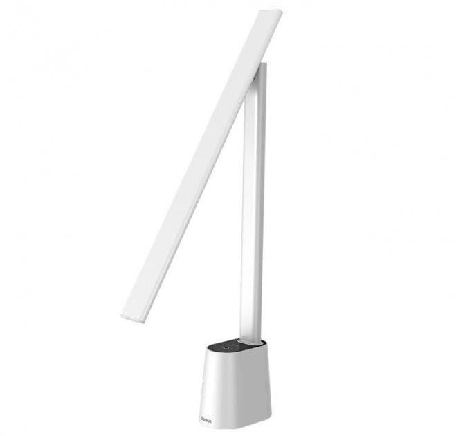 Лампа BASEUS Rechargeable Folding настільна світлодіодна White (DGZG-02)