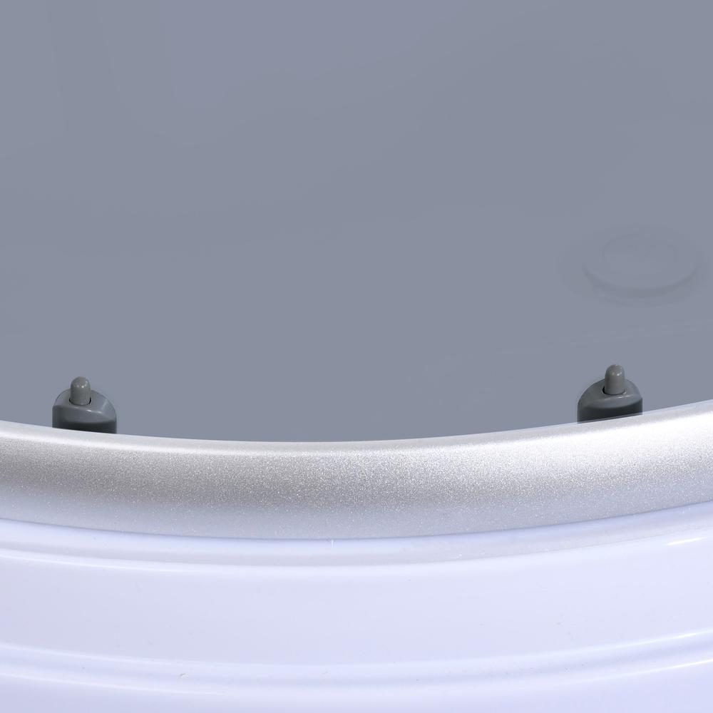 Душова кабіна MIXXUS PLAIN SCT01-90x90x195-GR напівкругла скло 4 мм з підонном 90x90 см Сатин (OL-MI6895) - фото 6 Душова кабіна MIXXUS PLAIN SCT01-90x90x195-GR напівкругла скло 4 мм з підонном 90x90 см Сатин (OL-MI6895) - фото 6