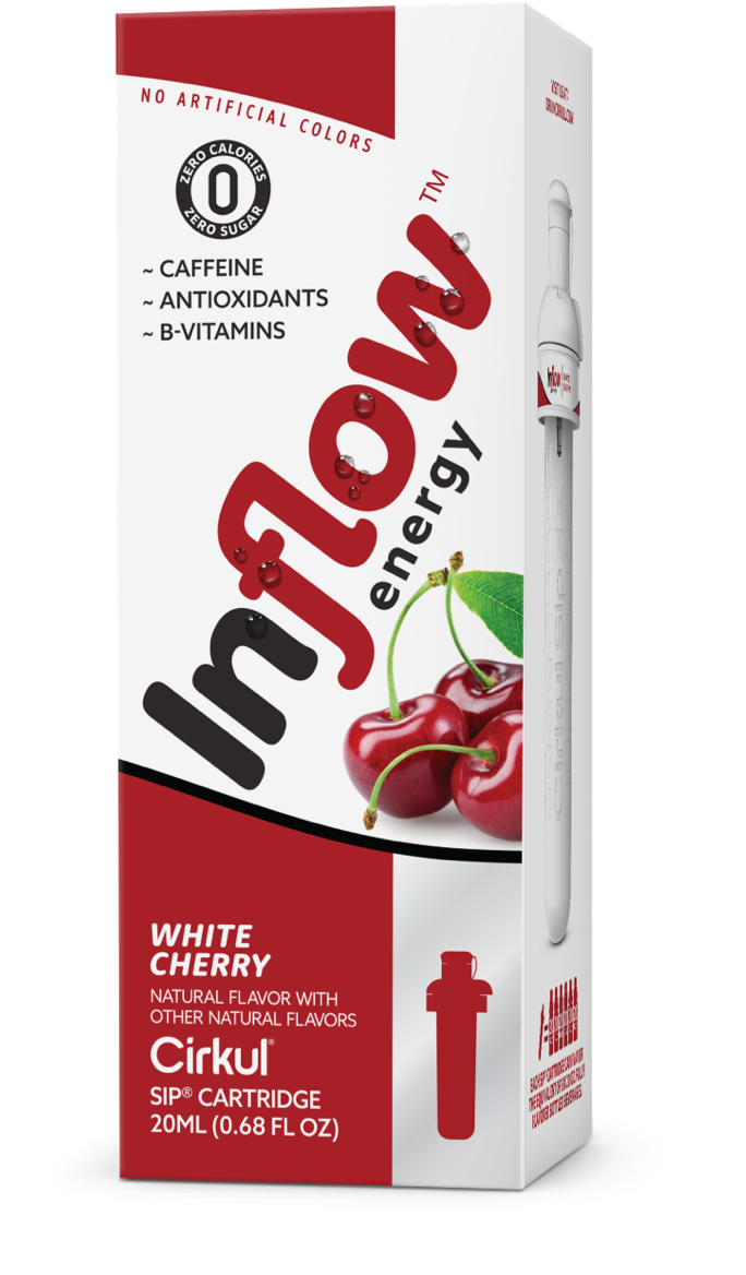 Картридж для Cirkul White Cherry Inflow Energy 20 мл (43261) - фото 3 Картридж для Cirkul White Cherry Inflow Energy 20 мл (43261) - фото 3