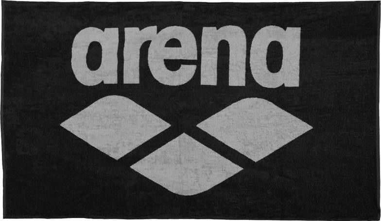 Полотенце Arena POOL SOFT TOWEL Черно-серый (001993-550)