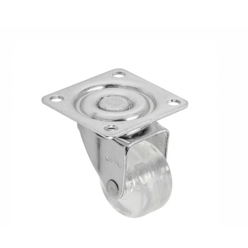 Ролик силиконовый Sigma d 35 мм с площадкой без тормоза Прозрачный (712215)