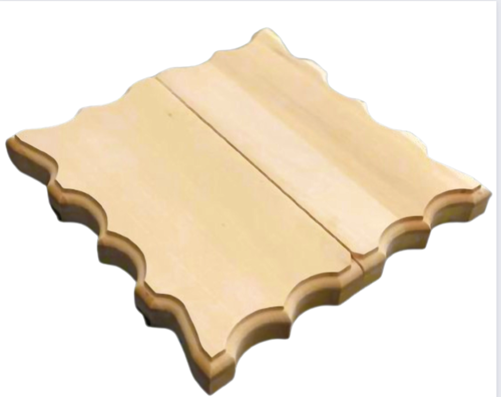 Заготовка нард фигурная из липы 44х22 мм (23917622) - фото 3 Заготовка нард фигурная из липы 44х22 мм (23917622) - фото 3