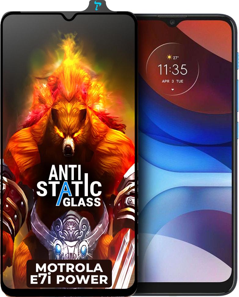 Стекло защитное ESD Antistatic Motorola E7i Power (33311)