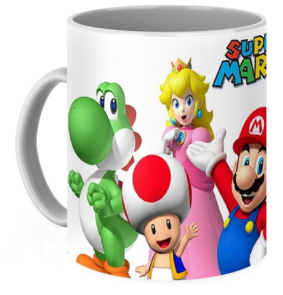 Чашка GeekLand Super Mario Bros супербратья Марио/Луиджи/Йоши/Печь games