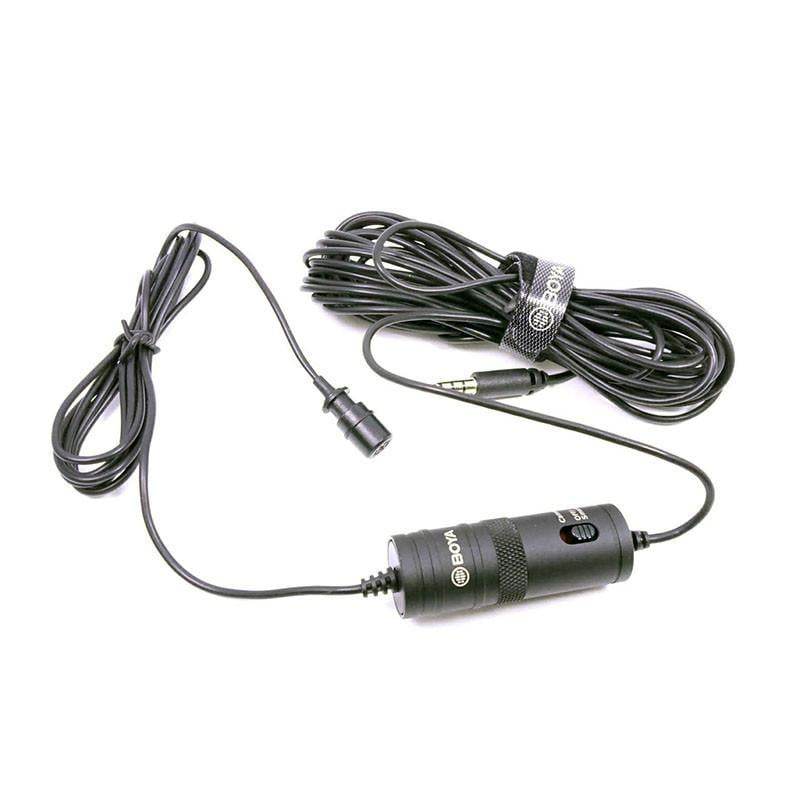 Петличный микрофон Boya BY-M1 6 м кабель - фото 7 Петличный микрофон Boya BY-M1 6 м кабель - фото 7