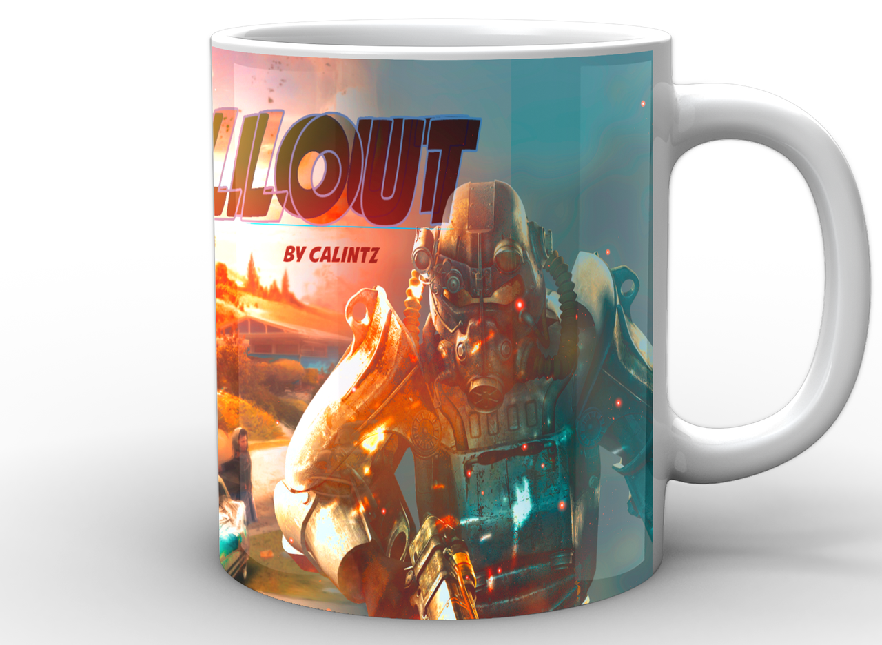 Чашка Gee! Fallout Фаллаут постер FT.02.014