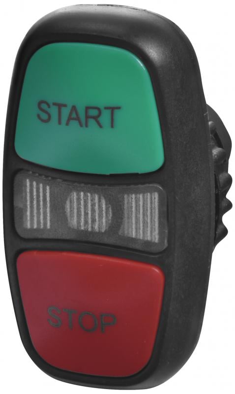 Кнопка управления ETI NSE-PB2I/RG-STSP Старт-Стоп 22 мм с подсветкой Красный/Зеленый (4774071)