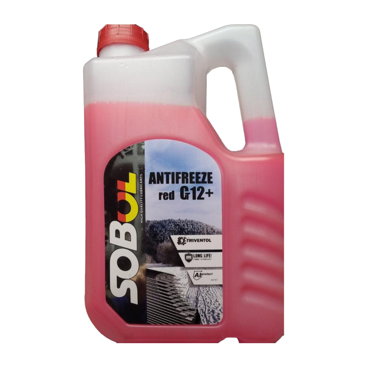 Антифриз Sobol -30° G12/G12+ 5 л Красный (3199359495)