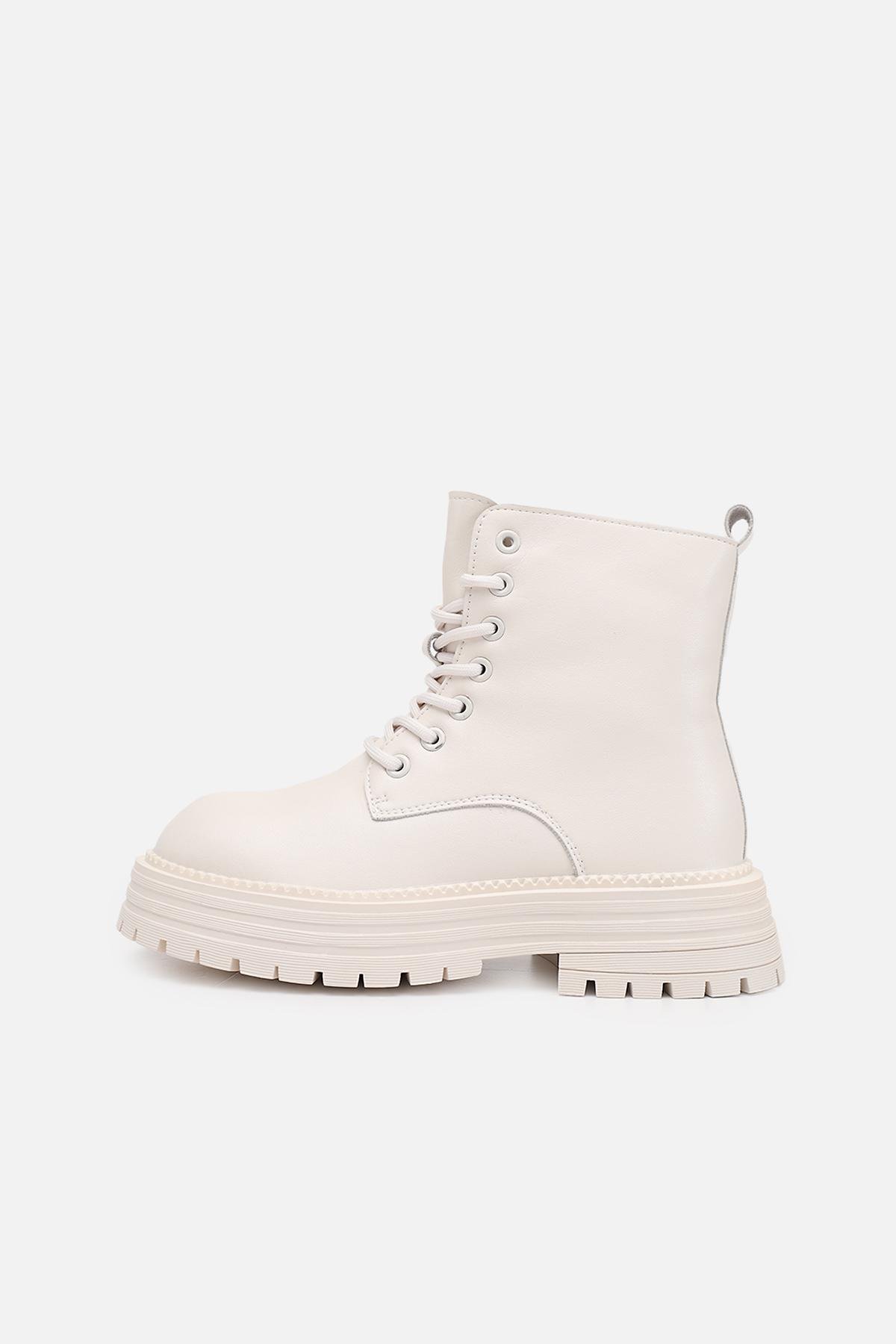 Ботинки женские цвет молочный 38 ЦБ-00285567