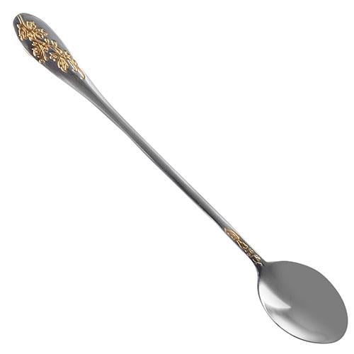 Ложки десертные Stenson R86921 сталь 19,5 см 6 шт. Golden Rose (587127)