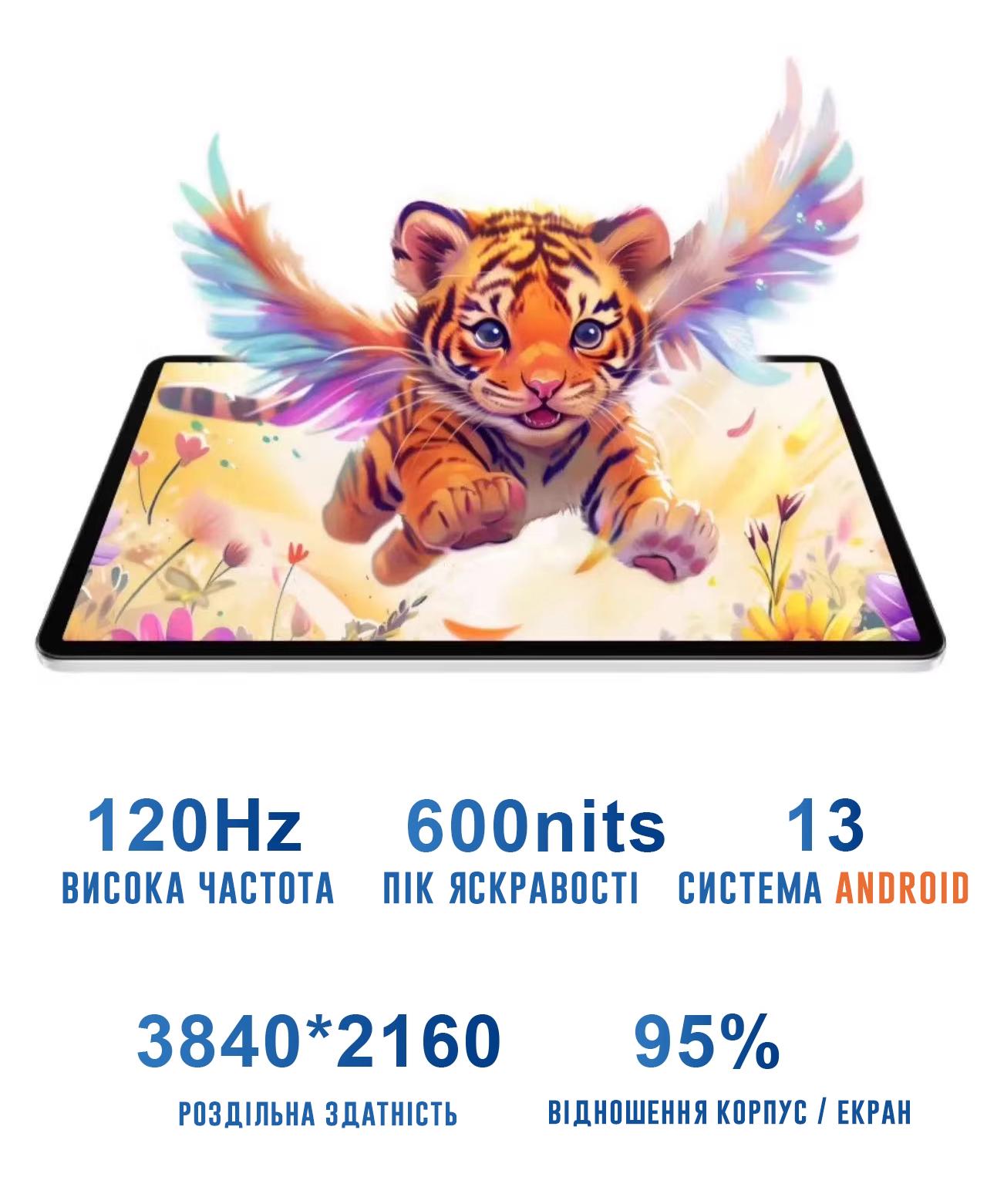 Планшет SnapDragon 8 Gen2 Pad Pro 13 5G 128-12 Гб 20000 mAh и стилус (30330863) - фото 3