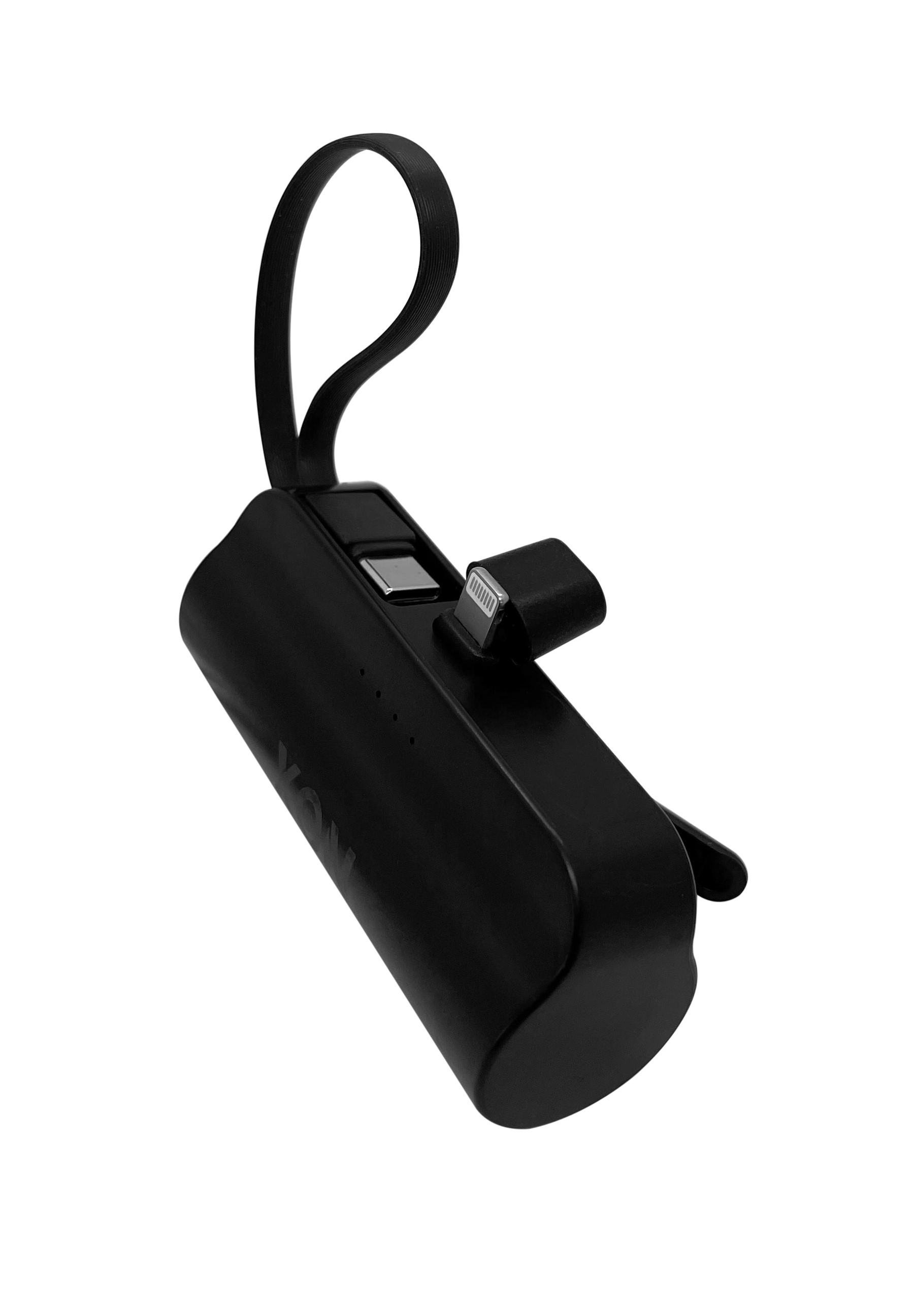 Повербанк XON PowerBank MiniCharge Lightning/USB Type-C 5000 mAh Черный (DC5LC 6754) - фото 5 Повербанк XON PowerBank MiniCharge Lightning/USB Type-C 5000 mAh Черный (DC5LC 6754) - фото 5