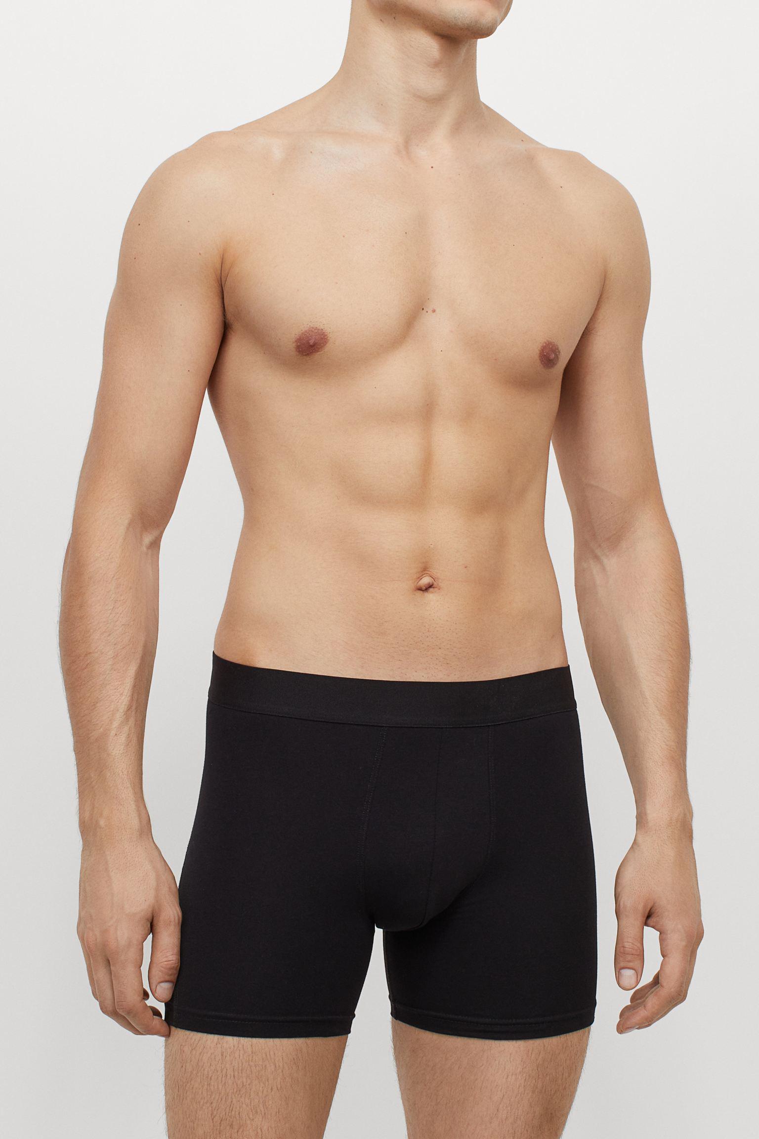 Трусы H&M XS Черный (764147001b46)