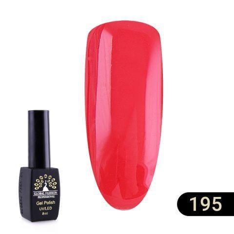 Гель-лак Global Fashion Black elite 195