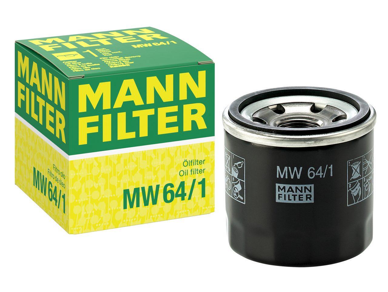 Фильтр смазки Mann-Filter (MW64/1)