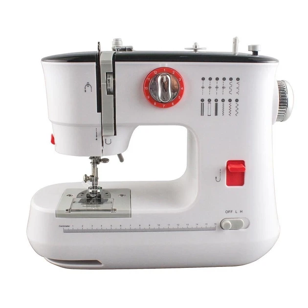 Швейна машинка електрична Sewing Machine 519-12 рядків 2 швидкості підсвічування Білий (01479) - фото 1