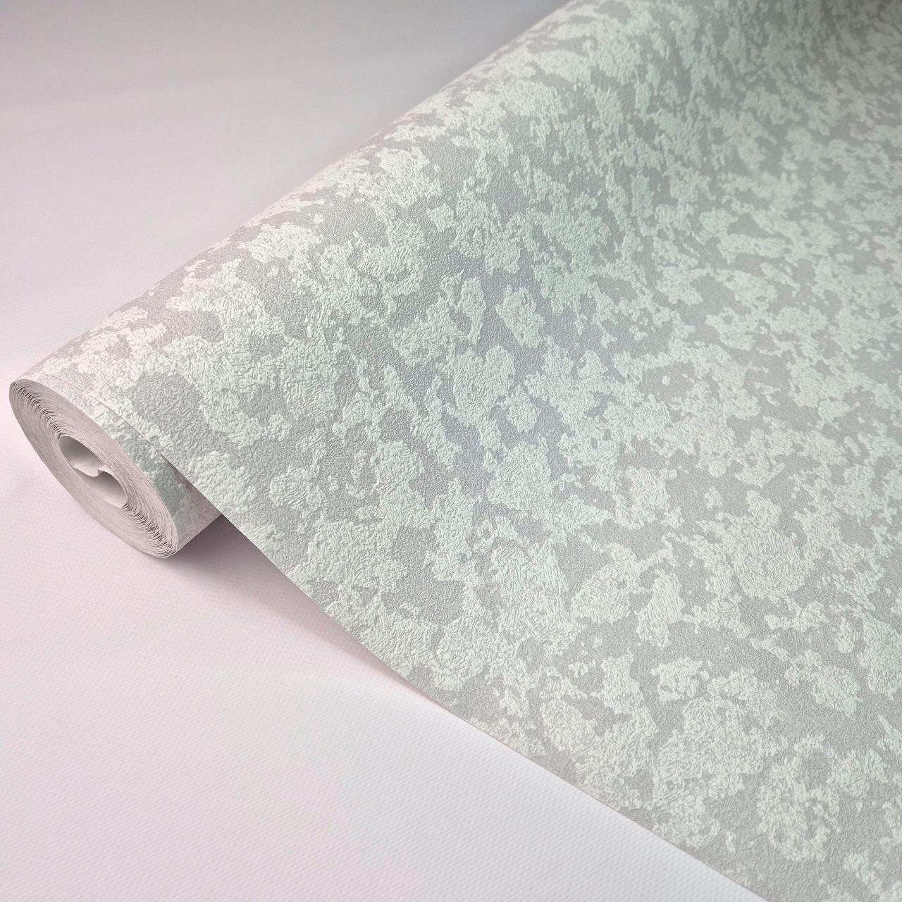 Обои виниловые на флизелиновой основе Крокус для гостиной/спальни/коридора/офиса 0,106x10 м Серый (8861)