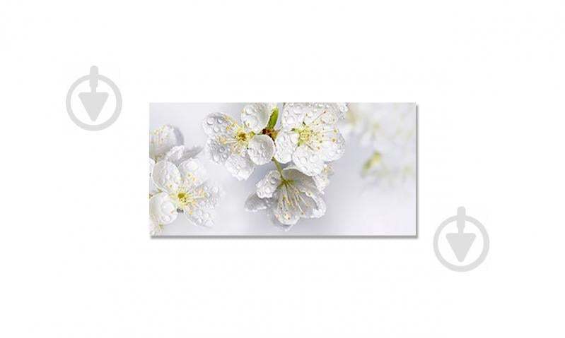 Наклейка виниловая на стол Zatarga "Белые Цветы Вишни"  600х1200 мм (Z181336st)