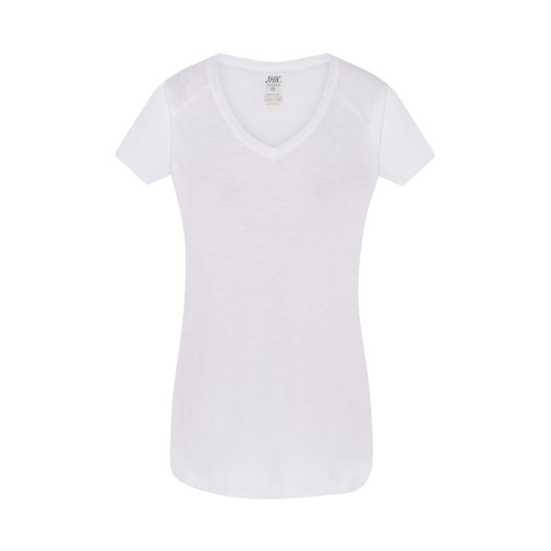 Футболка JHK URBAN SLUB LADY L/XL Белый (WH) Футболка JHK URBAN SLUB LADY L/XL Белый (WH)