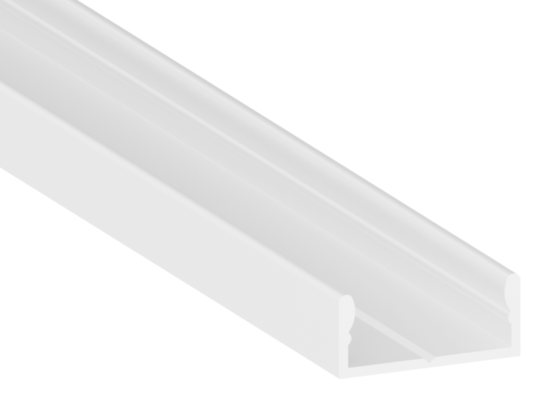 Профіль алюмінієвий для світлодіодної стрічки LEDUA АЛ-02-2 накладний 2 м Білий (4288) - фото 4 Профіль алюмінієвий для світлодіодної стрічки LEDUA АЛ-02-2 накладний 2 м Білий (4288) - фото 4