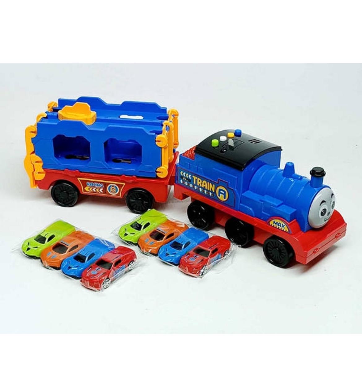 Паровозик музичний Folding train Томас Star toys (336-1) - фото 2