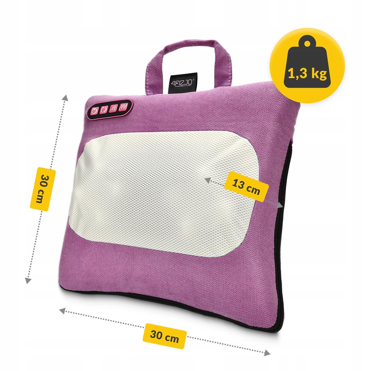 Подушка-массажер 4fizjo Shiatsu Lite Violet (P-5905973404129) - фото 2 Подушка-массажер 4fizjo Shiatsu Lite Violet (P-5905973404129) - фото 2