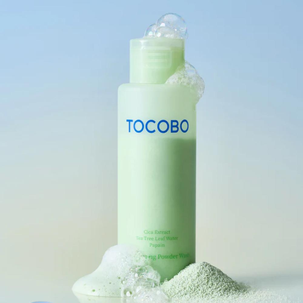 Пудра энзимная для глубокой очистки Tocobo Cica Calming Powder Wash 50 г (TC0005) - фото 2 Пудра энзимная для глубокой очистки Tocobo Cica Calming Powder Wash 50 г (TC0005) - фото 2