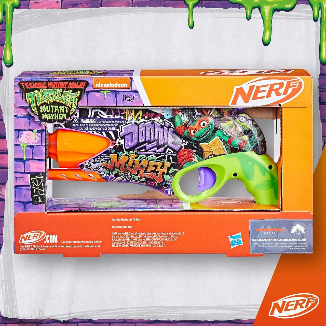 ᐉ Бластер Черепашки ніндзя Nerf Teenage Mutant Ninja Turtles