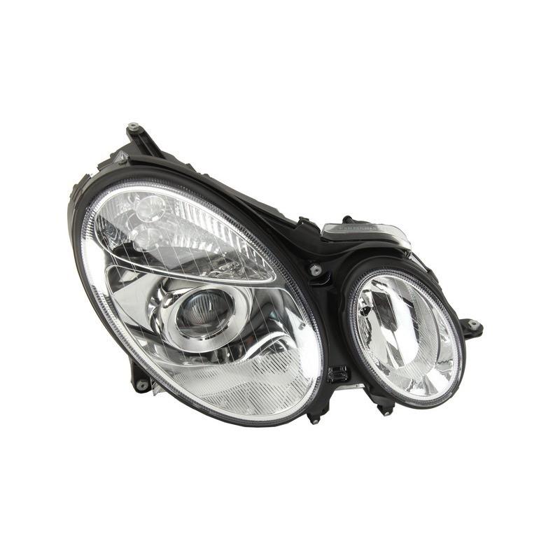 Фара передняя правая Mercedes E-Class W211 2003-2006 Bi-Xenon с моторчиком (440-1126R-LDHEM)