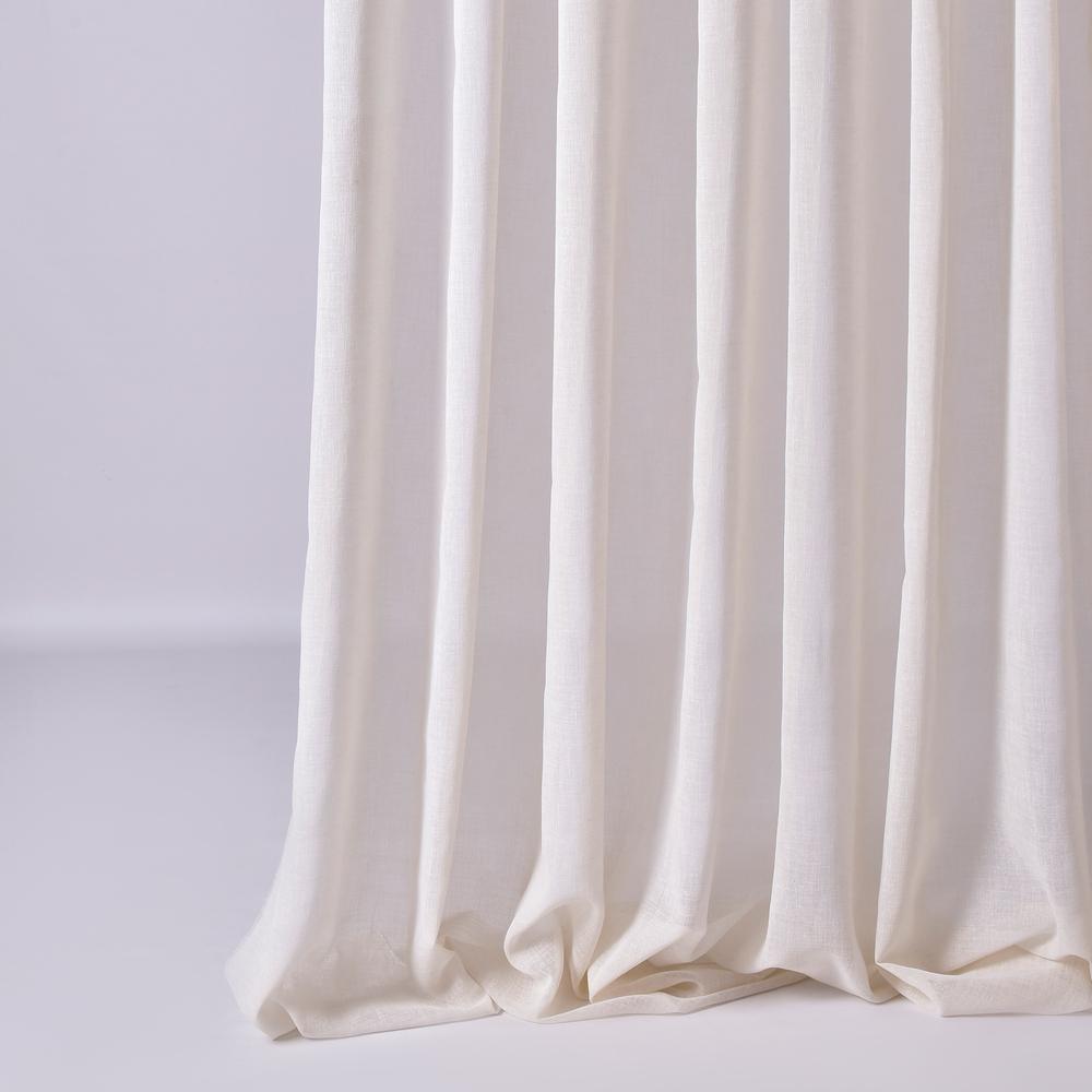 Тканина тюль однотонний рогожка V-217 Nata 300 см 153 гр/м2 Кремовий (26299)