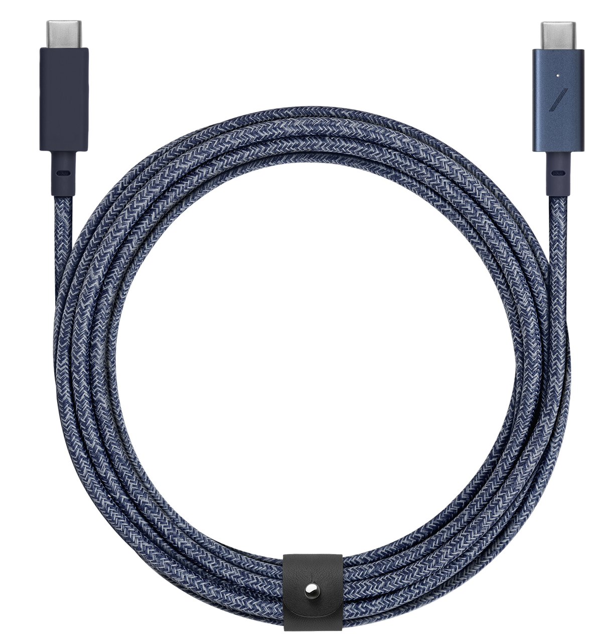 Кабель синхронизации Native Union Belt 2.4 m Cable USB-C to USB-C Pro, Indigo (BELT-C-IND-PRO-NP)