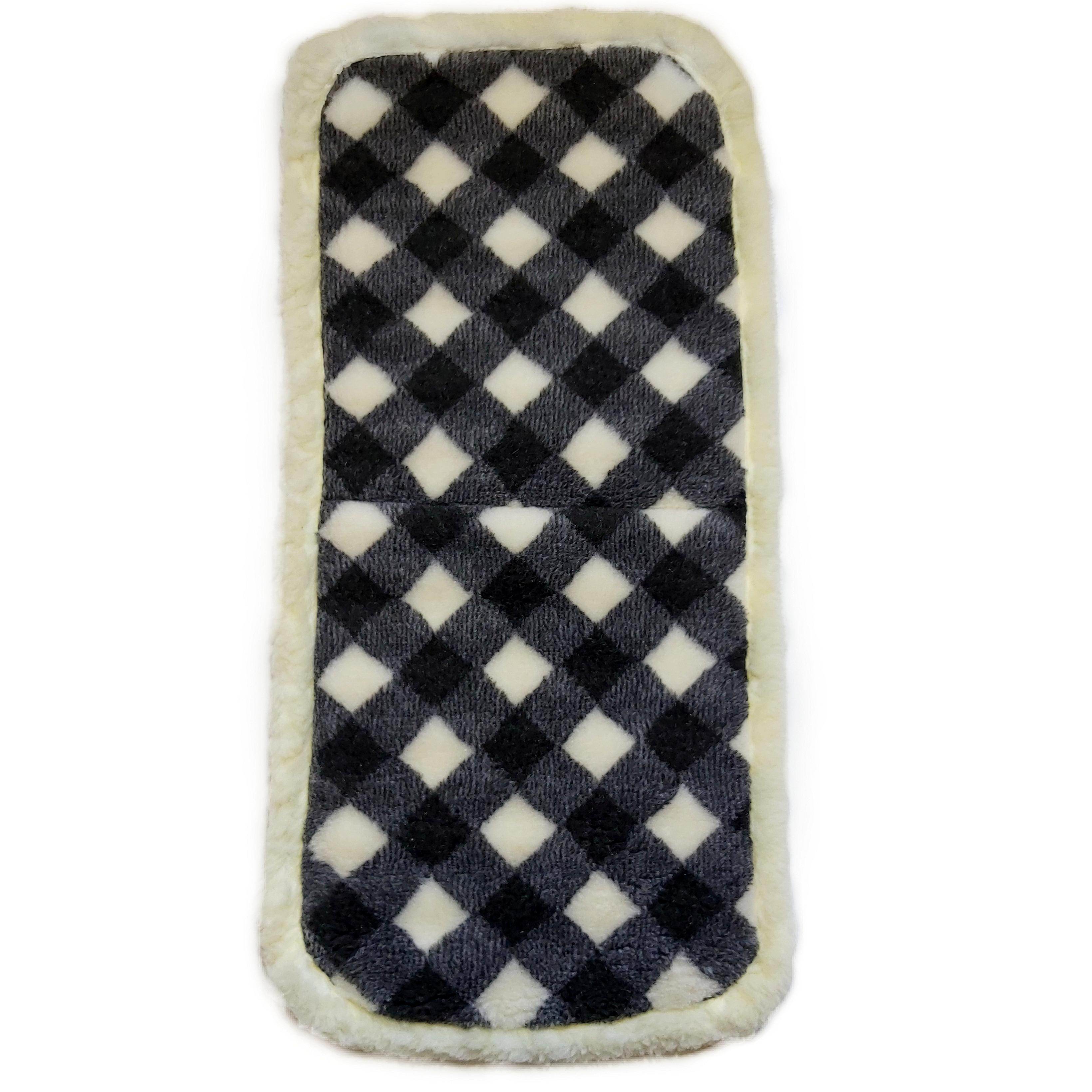 Накидки на сиденье автомобиля из овчины Sheepskin эко-шерсть Ромбики 2 шт. Желто-Серый (427) - фото 6 Накидки на сиденье автомобиля из овчины Sheepskin эко-шерсть Ромбики 2 шт. Желто-Серый (427) - фото 6