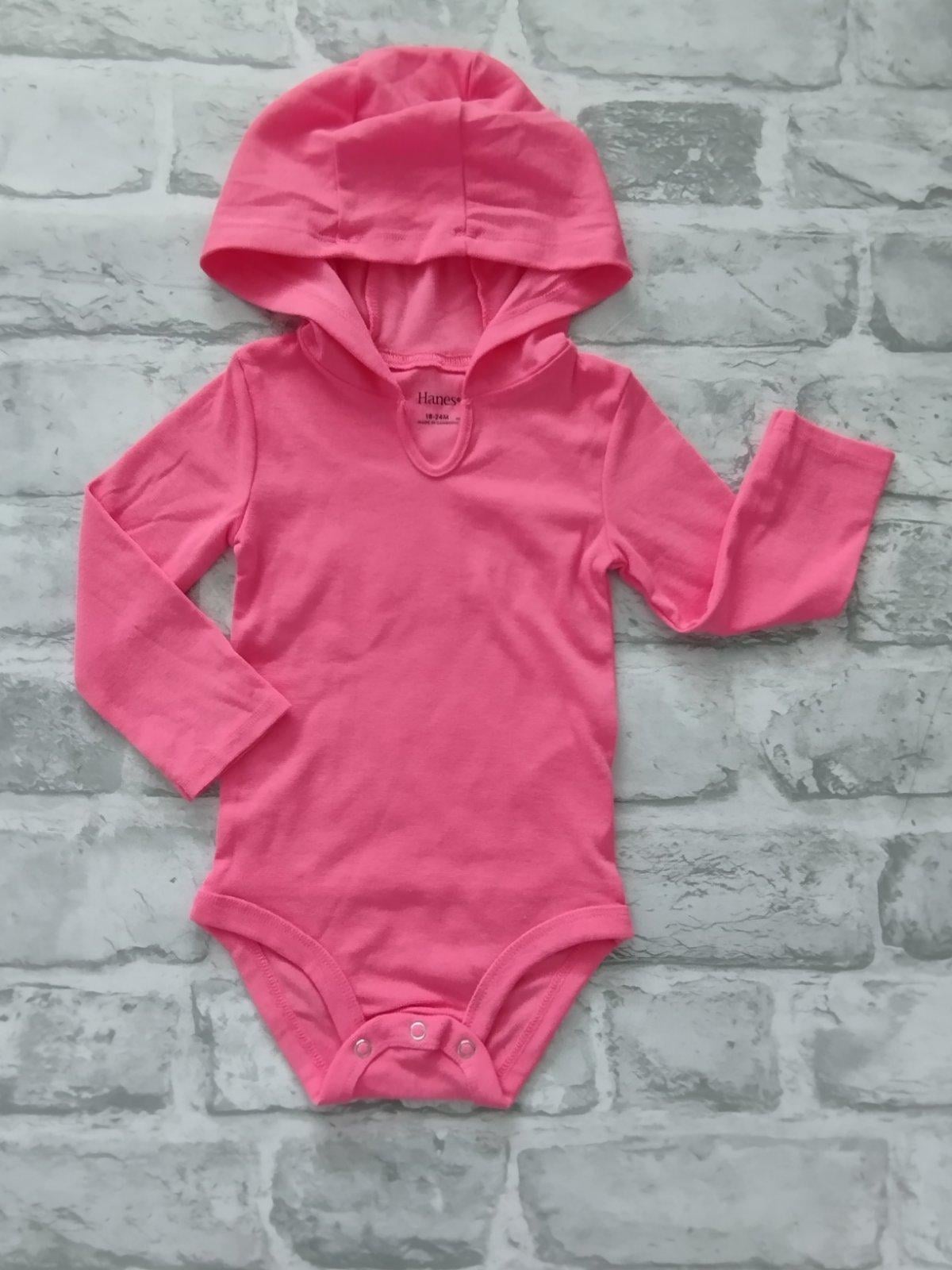 Боді для малюків Hanes 92 cм Рожевий (0019) Боді для малюків Hanes 92 cм Рожевий (0019)