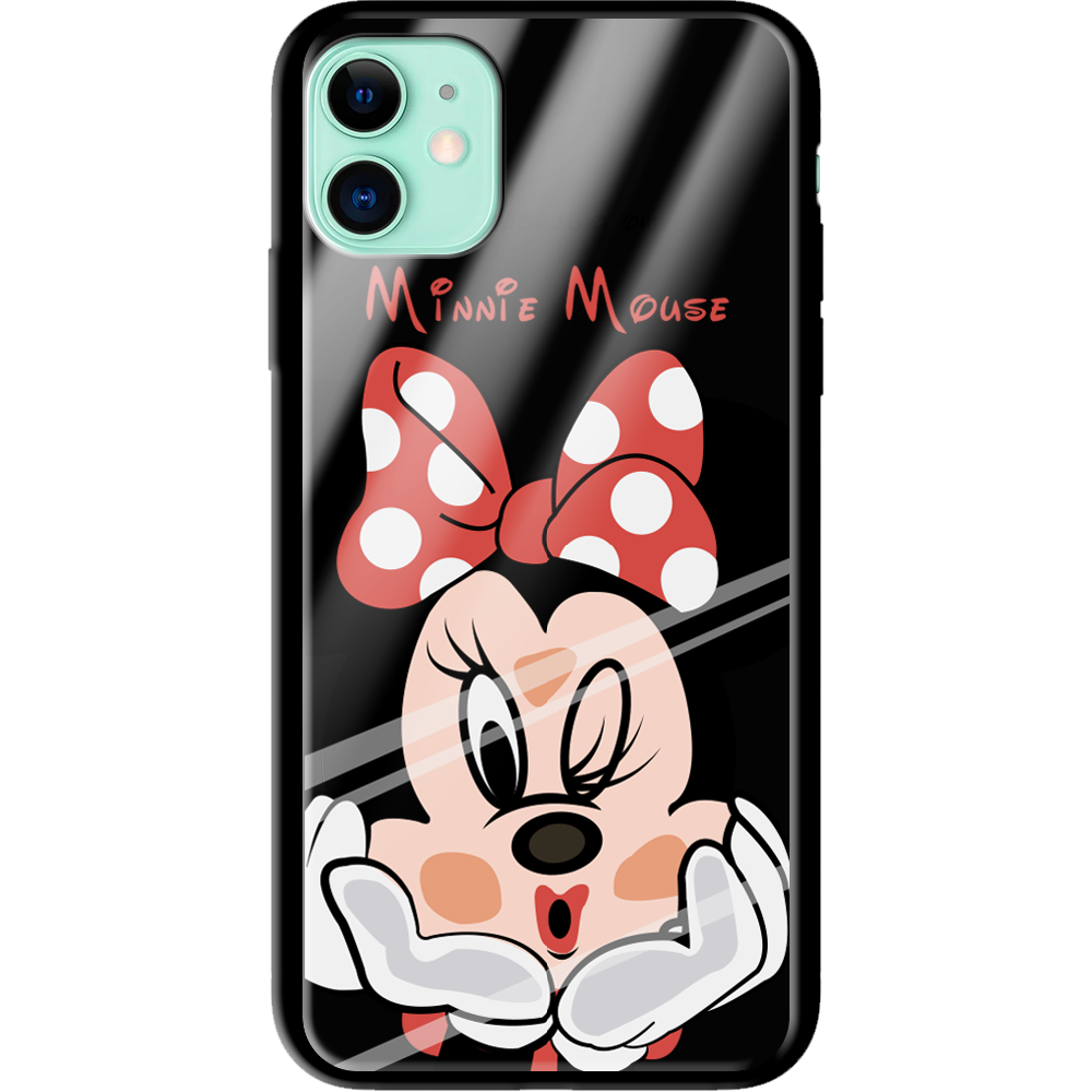 Чехол Boxface iPhone 11 Lady M Черный силикон со стеклом (38184-cc59-38345)