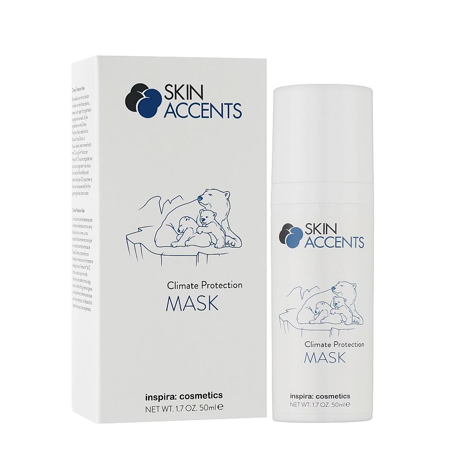 Маска для лица Inspira:cosmetics Сlimate protection mask Skin Accents 50 мл (4251059301907)